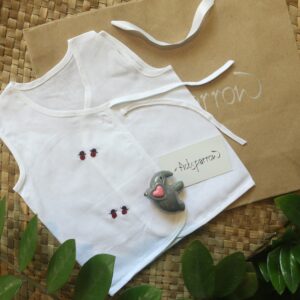 handembroidred newborn jhabla