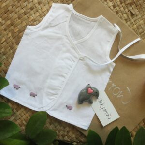 hand embroidered newborn clothes